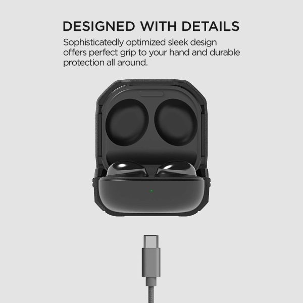Galaxy Buds 2 Pro 2022 / Buds 2 / Buds Pro / Buds Live Active Case by VRS Design - Sandstone - Image 2