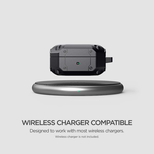 Galaxy Buds 2 Pro 2022 / Buds 2 / Buds Pro / Buds Live Active Fit Case by VRS Design - Black - Image 5