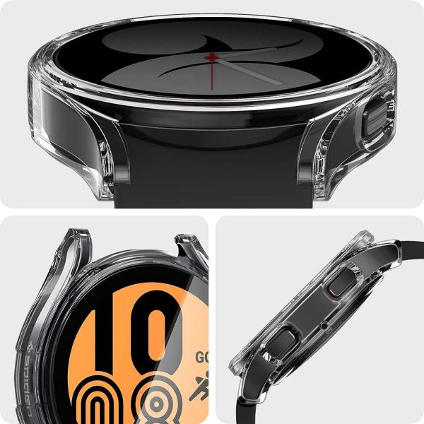 61bjAt6g7UL._AC_SL1000_ Galaxy Watch 5 / Galaxy Watch 4 Case for 44 mm Ultra Hybrid Protector - ACS05393 - Crystal Clear - Image 6