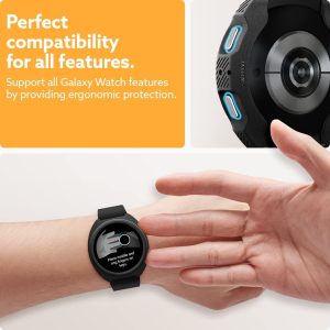 Galaxy Watch 5 / Galaxy Watch 4 Case for 44 mm Vault by Caseology - ACS05137 - Matte Black - Image 3