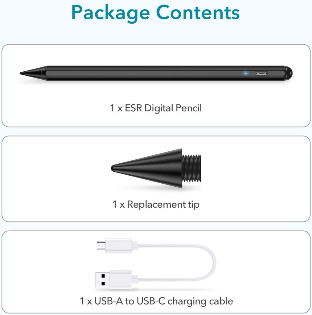 ᐅ • Actieve Stylus pen voor Apple iPad (2e gen) - Zwart | Snel en