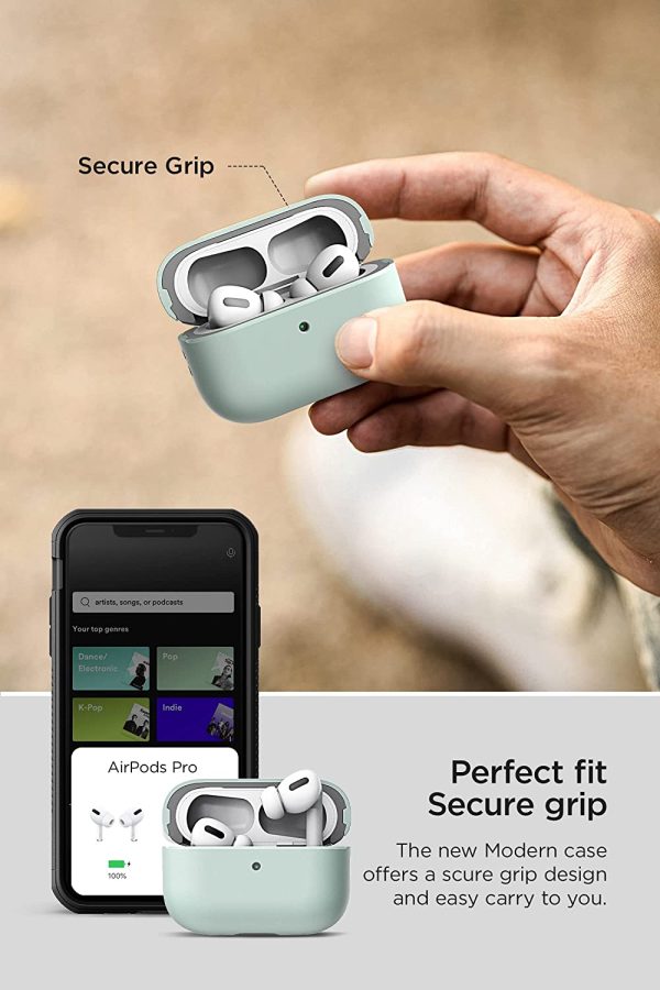 AirPods Pro 2022 Modern Case by VRS Design - Marine Green - Image 3