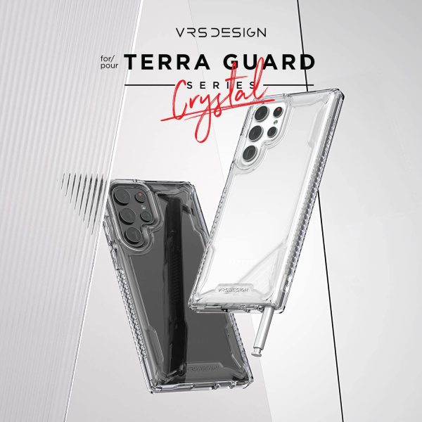 Galaxy S22 Ultra Terra Guard Crystal Case by VRS Design - Clear - Image 4