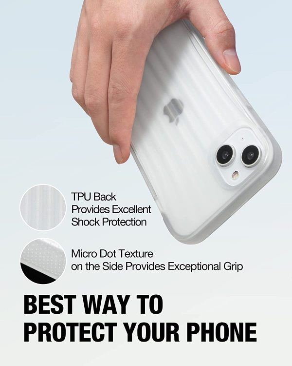 iPhone 14 Plus Raptic Clutch Case, Military Grade 10ft Drop Protection Case - Clear - Image 2