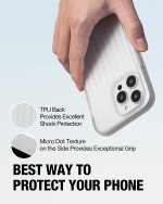 iPhone 14 Pro Raptic Clutch Case, Military Grade 10ft Drop Protection Case - Clear - Image 4