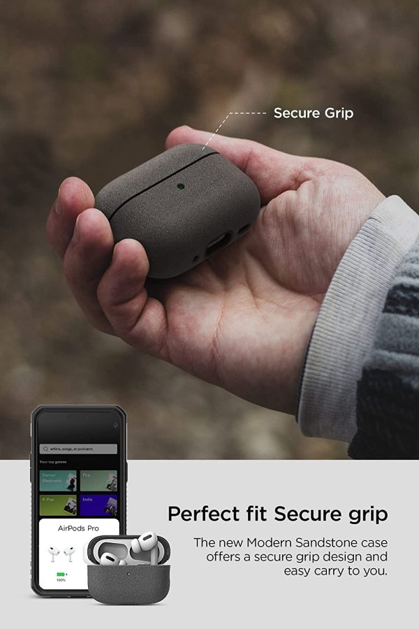 AirPods Pro 2022 Modern Case by VRS Design - Sandstone - Image 5