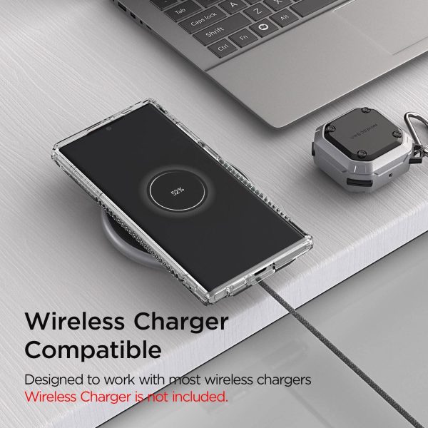 Galaxy S22 Ultra Terra Guard Crystal Case by VRS Design - Clear - Image 7