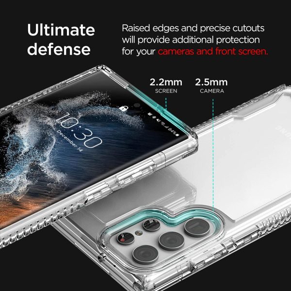 Galaxy S22 Ultra Terra Guard Crystal Case by VRS Design - Clear - Image 3
