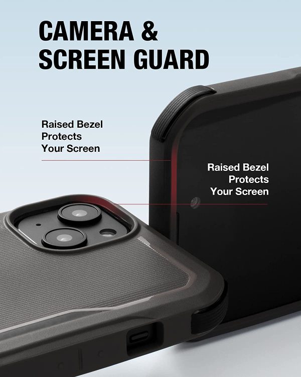 iPhone 14 Raptic Fort Magsafe Case, Military Grade 20ft Drop Protection Case - Charcoal - Image 3