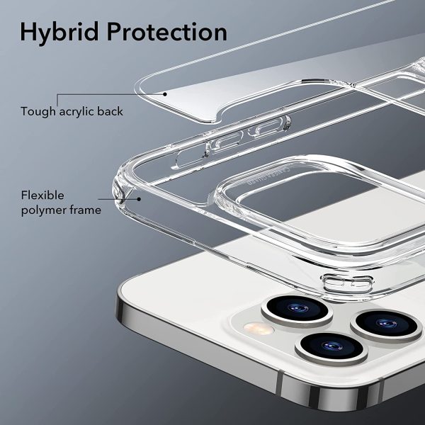 Apple iPhone 14 Pro Air Shield Boost Kickstand Case – Clear - Image 5