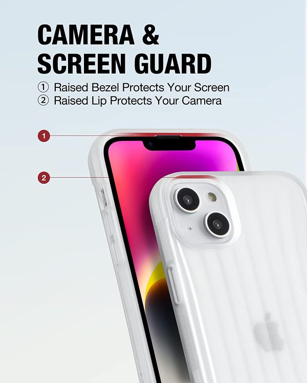 iPhone 14 Plus Raptic Clutch Case, Military Grade 10ft Drop Protection Case - Clear - Image 3