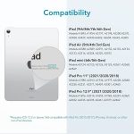 ESR Stylus Pen for iPad, Touch Screen Stylus, Tilt Sensitivity, Magnetic Attachment, Palm Rejection, Active Pen for iPad 9/8/7/6, iPad Pro 11, iPad Pro 12.9, iPad Mini 6/5, and iPad Air 5/4/3, White - Image 6