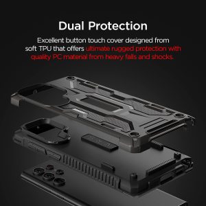 Galaxy S22 Ultra Terra Guard Rugged Dual Guard Case by VRS Design - White - Image 4