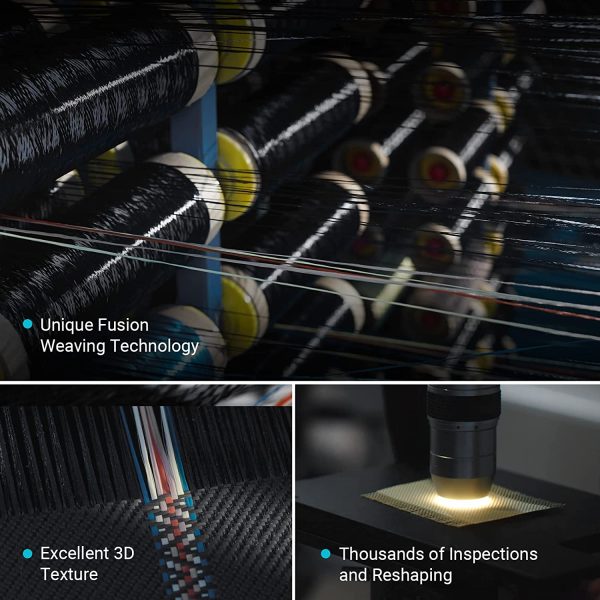 iPhone 14 Pro Max MagEZ Case 3 MagSafe Compatible Carbon Fiber Magnetic Case by PITAKA - Rhapsody 600D - Image 6