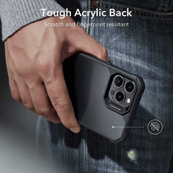 81bhFzhSnIL._AC_SL1500_ Apple iPhone 14 Pro Air Armor Rugged TPU Case - Frosted Black - Image 2