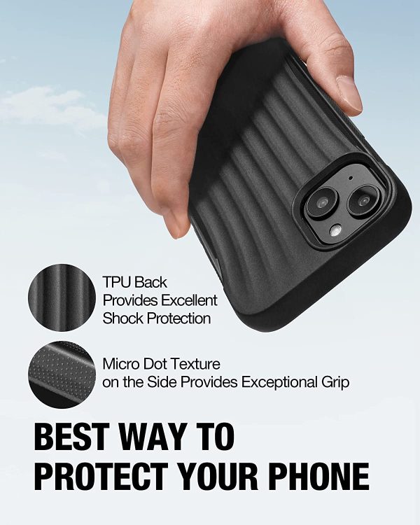 iPhone 14 Raptic Clutch Case, Military Grade 10ft Drop Protection Case - Black - Image 4