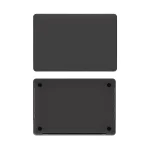 MacGuard Protective Case for MacBook Air 13" M2 2022  by JCPAL - Carbon Black - JCP2503 - Image 3