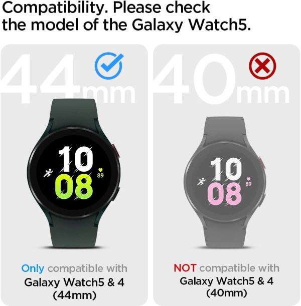 Screenshot 2022-10-01 at 12.41.42 PM Galaxy Watch 5 / Galaxy Watch 4 Case for 44 mm Ultra Hybrid Protector - ACS05393 - Crystal Clear - Image 2