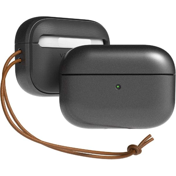 airpods pro 2019 modern case vrs design black AirPods Pro 2019 Modern Case by VRS Design - Metal Black - Image 1