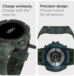 Galaxy Watch 5 / Galaxy Watch 4 Band & Case for 44 mm Rugged Armor Pro - ACS05395 - Military Green - Image 3