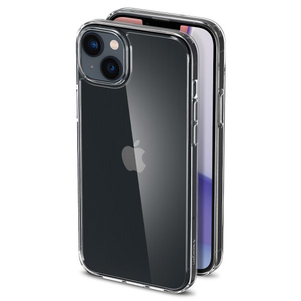 iPhone 14 Plus Air Skin Hybrid Ultra Light TPU + PC Case by Spigen - ACS04886 - Crystal Clear - Image 8