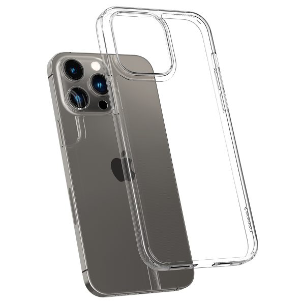 Apple iPhone 14 Pro Air Skin Hybrid Ultra Light TPU + PC Case by Spigen - ACS04952 - Crystal Clear - Image 6