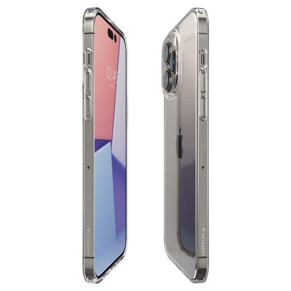 Apple iPhone 14 Pro Air Skin Hybrid Ultra Light TPU + PC Case by Spigen - ACS04952 - Crystal Clear - Image 7