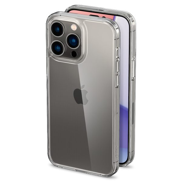 Apple iPhone 14 Pro Air Skin Hybrid Ultra Light TPU + PC Case by Spigen - ACS04952 - Crystal Clear - Image 8