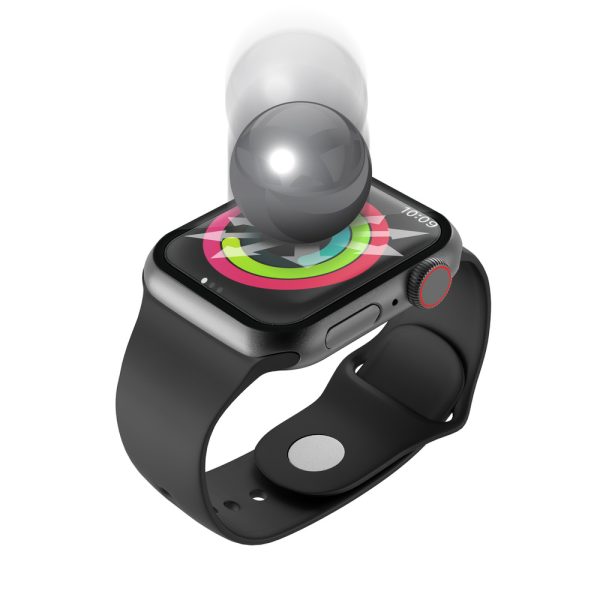 JCPAL Armor 3D Glass Protector Apple Watch 9 / 8 / 7 45 mm - Clear - JCP1073 - Image 4