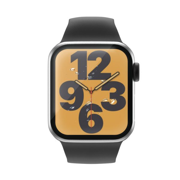 JCPAL Armor 3D Glass Protector Apple Watch 9 / 8 / 7 45 mm - Clear - JCP1073 - Image 3