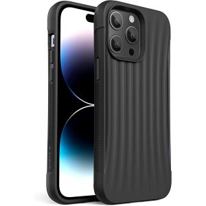 iPhone 14 Pro Raptic Clutch Case, Military Grade 10ft Drop Protection Case - Black