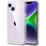 Apple iPhone 14 Plus Krystec Case Reduced Yellowing Resistant with Shockproof Military-Grade Protection and Polycarbonate Buttons - Clear