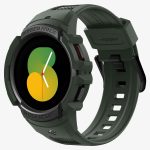 Galaxy Watch 5 / Galaxy Watch 4 Band & Case for 44 mm Rugged Armor Pro - ACS05395 - Military Green