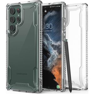 Galaxy S22 Ultra Terra Guard Crystal Case by VRS Design - Clear