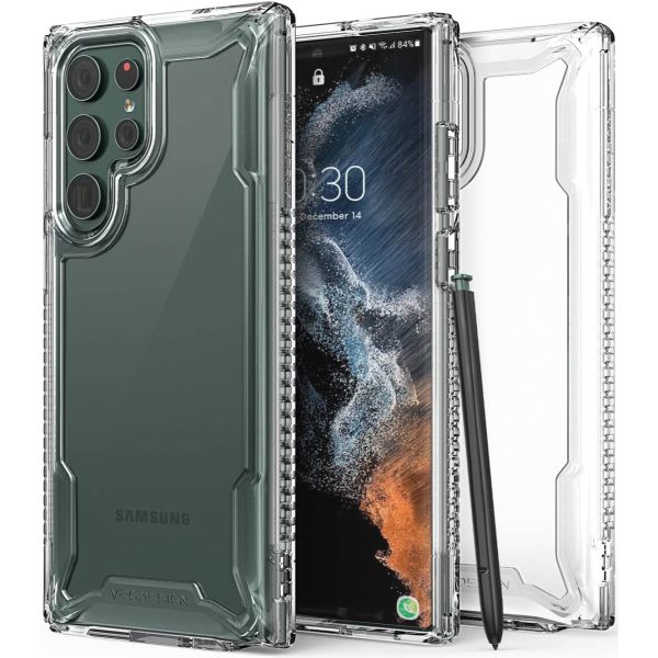 Galaxy S22 Ultra Terra Guard Crystal Case by VRS Design - Clear - Image 1