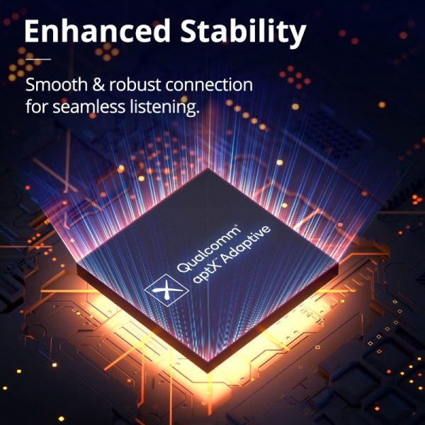 tronsmart-onyx-ace-pro-true-wireless-earphones1 Tronsmart Onyx Ace Pro True Wireless Earphones with Cutting-edge Qualcomm® Chip, Qualcomm® aptX™ Adaptive codec, Crystal Clear Call, Up to 27 Hours of Playtime, Gaming Mode & One-key Recovery - Black - Image 2