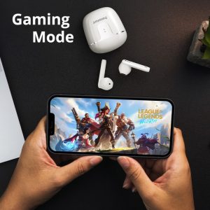 Tronsmart Onyx Ace Pro True Wireless Earphones with Cutting-edge Qualcomm® Chip, Qualcomm® aptX™ Adaptive codec, Crystal Clear Call, Up to 27 Hours of Playtime, Gaming Mode & One-key Recovery - Black - Image 6