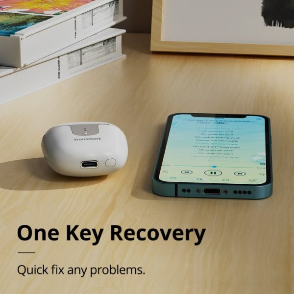 tronsmart-onyx-ace-pro-true-wireless-earphones6 Tronsmart Onyx Ace Pro True Wireless Earphones with Cutting-edge Qualcomm® Chip, Qualcomm® aptX™ Adaptive codec, Crystal Clear Call, Up to 27 Hours of Playtime, Gaming Mode & One-key Recovery - Black - Image 5