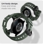 Galaxy Watch 5 / Galaxy Watch 4 Band & Case for 44 mm Rugged Armor Pro - ACS05395 - Military Green - Image 7