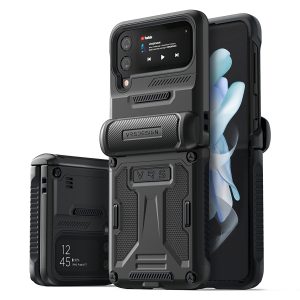 Galaxy Z Flip 4 Ultra Terra Guard Active Case by VRS Design - Matte Black
