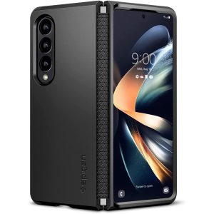 Galaxy Z Fold 4 Tough Armor Case with Hinge Protection by Spigen - ACS05105 - Matte Black