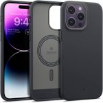 iPhone 14 Pro Max NanoPop Mag Dual tone Liquid Silicone Case by Caseology Magsafe Enabled - Black Sesame - ACS04867