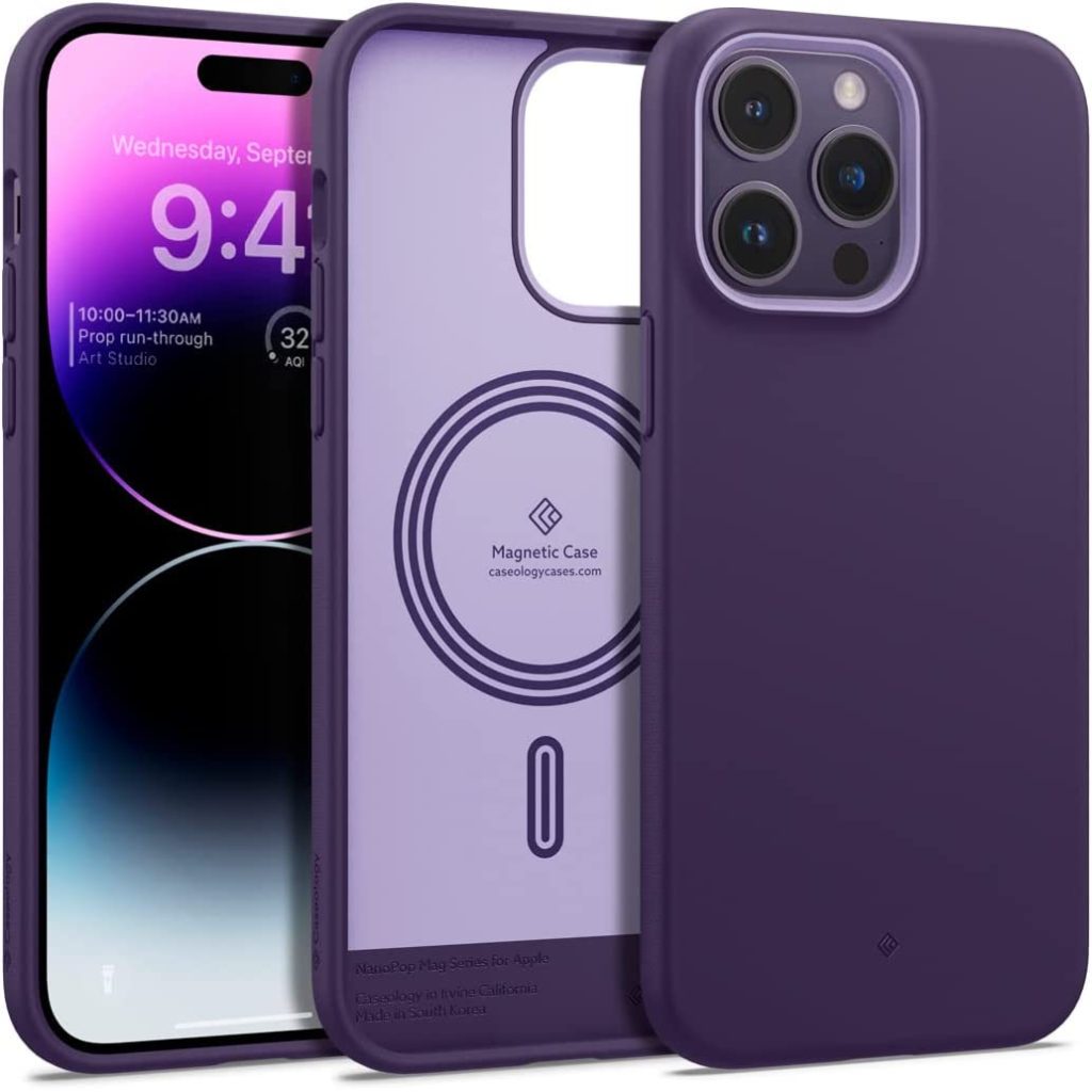 14 pro max nanopop grape purple caseology