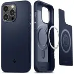 Apple iPhone 14 Pro Max Mag Armor with Magsafe Comaptibility Case by Spigen - ACS04845 - Navy Blue