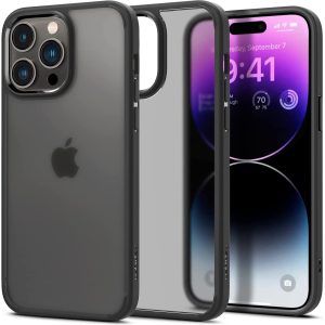 Apple iPhone 14 Pro Max Ultra Hybrid TPU + PC Case by Spigen - ACS04824 - Frost Black