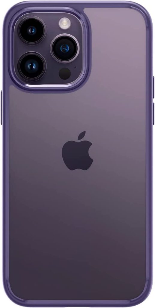 Apple iPhone 14 Pro Max Ultra Hybrid TPU + PC Case by Spigen - ACS05574 - Deep Purple - Image 2