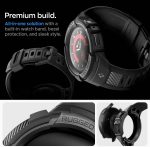 Galaxy Watch 5 Pro Case & Band 45mm Spigen Rugged Armor Pro - ACS05301 - Matte Black - Image 8