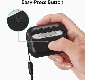 AirPods Pro 2 (2022) Orbit Hybrid Case by ESR Magsafe Ready -  Black - Image 3