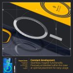 iPhone 14 Pro Max NanoPop Mag Dual tone Liquid Silicone Case by Caseology Magsafe Enabled - Blueberry Navy - ACS04866 - Image 4