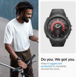 Galaxy Watch 5 Pro Case & Band 45mm Spigen Rugged Armor Pro - ACS05301 - Matte Black - Image 5